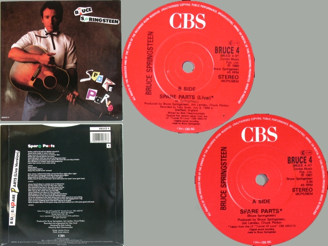 Bruce Springsteen - SPARE PARTS (STUDIO / LIVE)